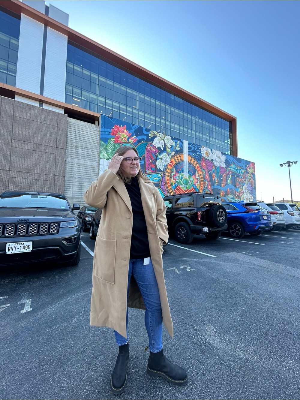 A New Day | Long Brown Coat for Women